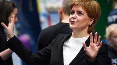 La Première ministre écossaise, Nicola Sturgeon, le 7 janvier dernier à Perth, en Écosse, rêve à nouveau d'indépendance après le vote sur le Brexit.