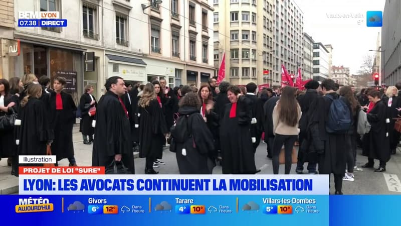 Lyon : Les avocats continuent la mobilisation