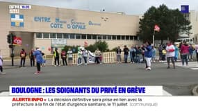 Boulogne-sur-Mer: quatrième jour de grève à la clinique de la Côte d'Opale