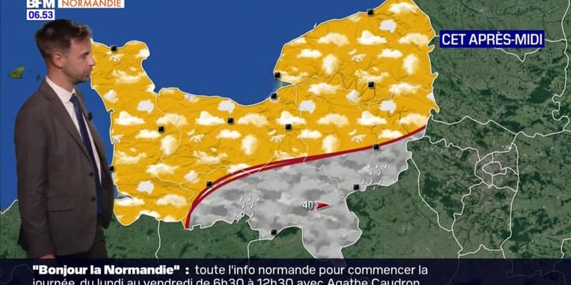 Météo Normandie: lundi ensoleillé sur le littoral, des averses dans les terres