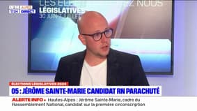 Législatives dans les Hautes-Alpes: le RN se tourne vers Jérôme Sainte-Marie