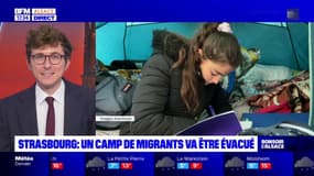 Strasbourg: le camp de migrants du palais universitaire va être évacué