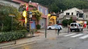 La pluie a été importante à Saint-Cyr-sur-Mer ce mercredi 16 octobre 2024.