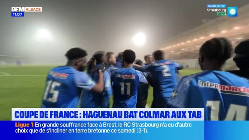 Coupe de France: Haguenau élimine Colmar aux tirs au but et se qualifie pour les 32es de finale