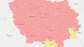 Prévisions pollution de l'air en Île-de-France d'Air Parif le 18 juin 2022