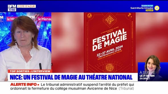 Top Sorties Nice du vendredi 19 avril - Nice: un festival de magie au Théâtre National 
