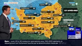 Météo Normandie: quelques pluies ce mercredi, jusqu'à 22°C à Caen et à Alençon 