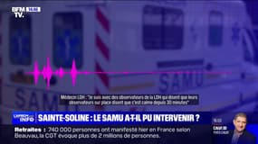 Sainte-Soline: le Samu a-t-il pu intervenir? 