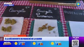 Après le Mourillon,on vous emmène sur le marché de La Garde ce matin