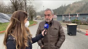 Le maire de Viviez Jean-Louis Denoit sur BFMTV le 18 février 2024