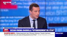 Jordan Bardella: "Il y a une complicité entre les ONG d'extrême gauche avec les mafias de passeurs"