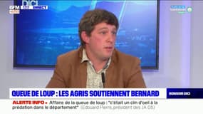 Affaire de la queue de loup: "juste un petit clin d'œil à la prédation du département" pour Edouard Pierre