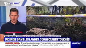 Éric Brocardi, porte-parole des sapeurs-pompiers: "Les incendies sont localisés, en cette période-là, sur la zone sud-méditerranée"