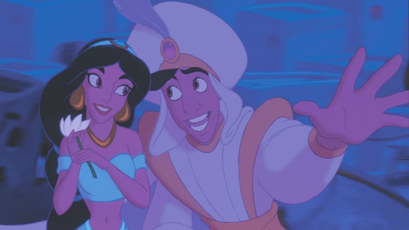 Aladdin et Jasmine n'ont pas eu besoin du site de rencontres Mouse Mingle pour se rencontrer. Leurs fans peut-être.