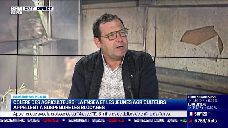 François Vally (FNP) : Les annonces de Gabriel Attal ont-elles convaincu les agriculteurs ? - 02/02