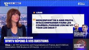 Mon enfant peut-il m'accompagner faire les courses si on ne vit que tous les deux ? BFMTV répond à vos questions