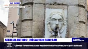 Secteur Antibes: précaution sur l'eau