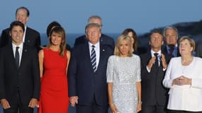 Les membres du G7 à Biarritz.