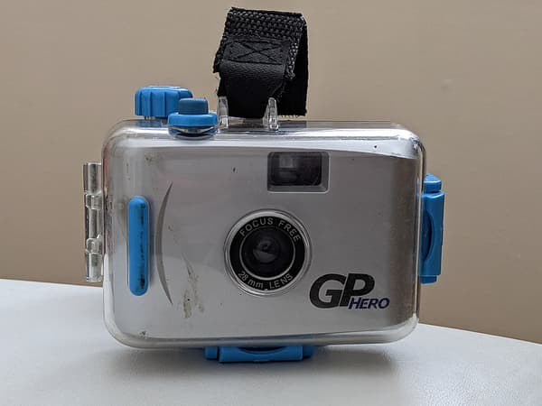 La première GoPro fonctionnait avec une pellicule argentique