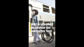 Voici le vélo pliant du créateur des poussettes Yoyo