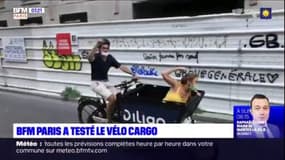 PARIS MOBILITY : On a testé le vélo cargo !