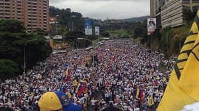 Les opposants au régime Maduro ont manifesté en nombre