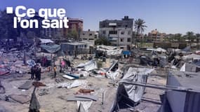 La zone humanitaire d'Al-Mawasi, à Khan Younès, dans la bande de Gaza, en juillet 2024. PHOTO D'ILLUSTRATION