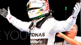 Lewis Hamilton, vainqueur de son 4e GP cette saison