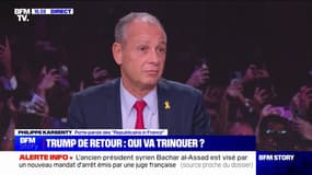 "Moi j'aimerais bien avoir un président qui dise: 'La France en premier'": Philippe Karsenty, porte-parole des "Republicans in France", réagit à l'investiture de Donald Trump