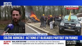 "Ils peuvent commencer à trembler parce que là ça va bouger": la colère de Jordan Mounet, vice-président de la coordination rurale des Landes