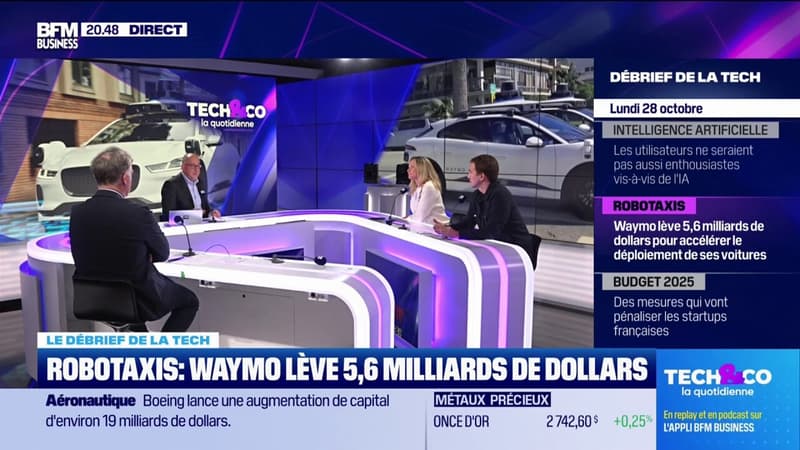 Robotaxis : Waymo lève 5,6 milliards de dollars