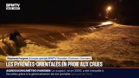 Dans les Pyrénées-Orientales, l'Agly a atteint un pic de quatre mètres ce vendredi soir