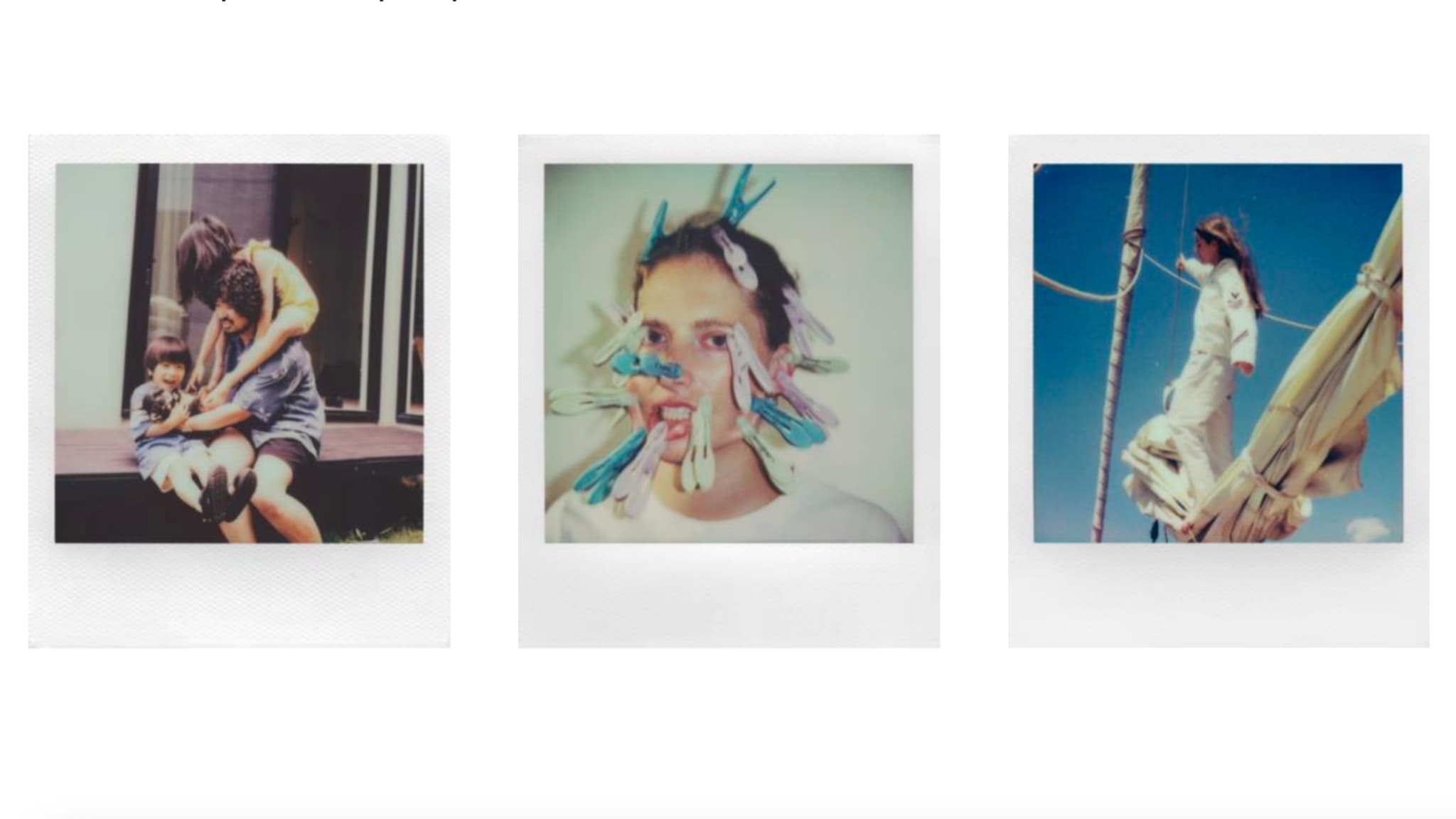 Photos prises au Polaroid I-2