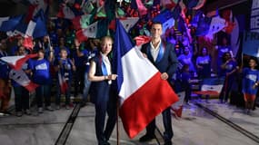 Nantenin Keita et Alexis Hanquinquant, à Paris le 12 juillet 2024