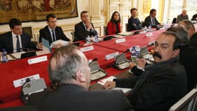 Les partenaires sociaux et le gouvernement se sont réunis ce lundi
