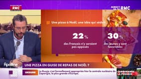 Les histoires de Charles : 22% des Français ne seraient pas opposés à manger une pizza en guise de repas de Noël 