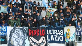 Les supporters de la Lazio à Midtjylland.