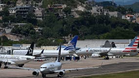 L'aéroport Toncontin du Honduras