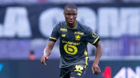 Bafodé Diakité avec Lille, 12 avril 2025