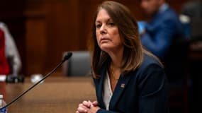 La directrice du Secret Service Kimberly Cheatle au Congrès le 22 juillet 2024
