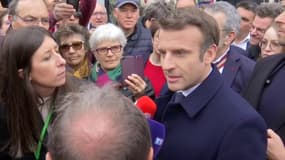 "Je ne les banalise pas": Emmanuel Macron dit "combattre avec force" l’extrême droite et "le tandem" Le Pen-Zemmour