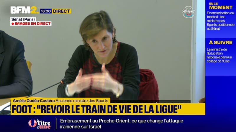 Amélie Oudéa-Castera sur le football: 