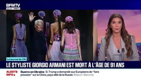 Le styliste Giorgio Armani est mort à l'âge de 91 ans