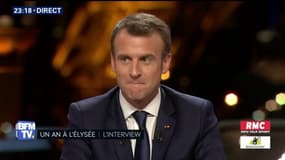 Emmanuel Macron: "Je tiens à féliciter le PSG pour sa victoire, vous m’aurez fait faire beaucoup de choses ce soir"
