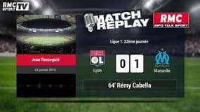 OL-OM (1-1) : le goal-replay avec le son RMC SPORT