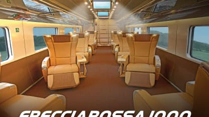La classe Executive du Frecciarossa La classe Executive du Frecciarossa