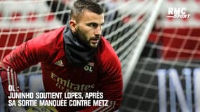 OL : Juninho soutient Lopes, après sa soortie manquée contre Metz 