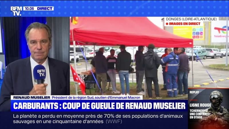 Pénurie de carburant: Renaud Muselier juge les réquisitions 