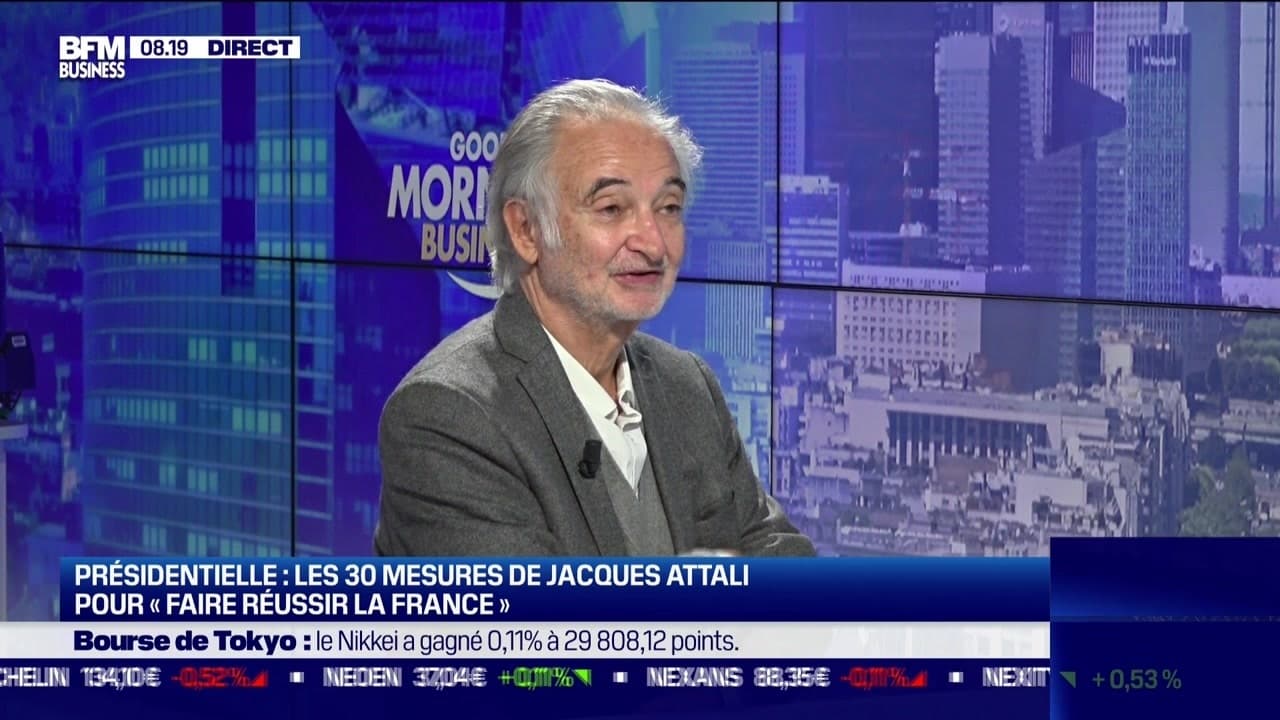 Jacques Attali (Ecrivain) Présidentielle, les 30 mesures de Jacques