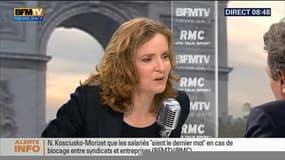 Nathalie Kosciusko-Morizet face à Jean-Jacques Bourdin en direct